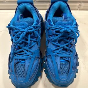 Balenciaga Track Runners Screen Blue